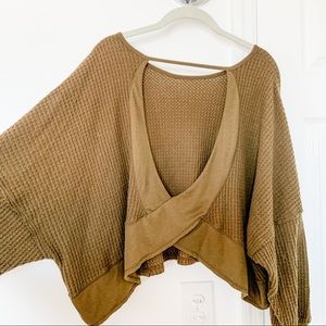 FREE PEOPLE flannel shirt